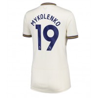 Maglia Calcio Everton Vitaliy Mykolenko #19 Terza Divisa Donna 2024-25 Manica Corta